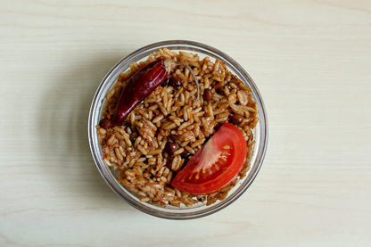 YOUR Ready to Eat Cowboy Rice, 6 Pouches of Rice W/Toor Peas, and Texas Spices, 8 Oz Each, Heat N Serve 60 Seconds, All Natural, Simple Ingredients, Product of USA, BPA Free