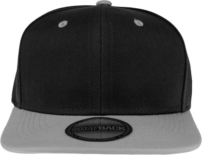 Snapback Hats for Men - Flat Bill Brim Baseball Cap Hat - Plain Blank Adjustable