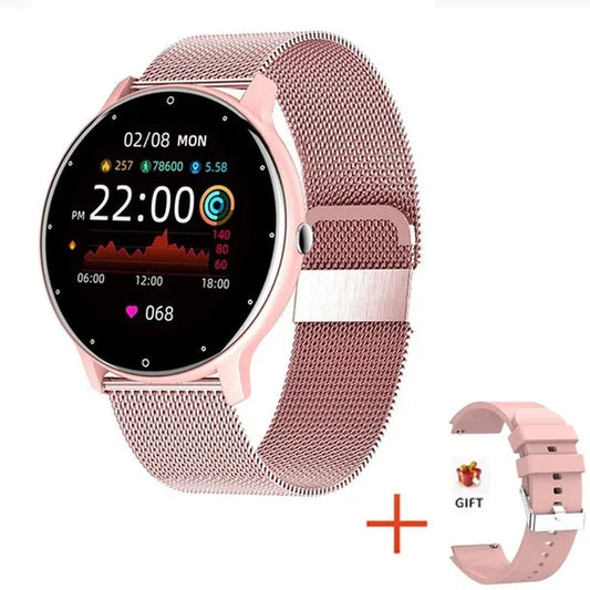 LIGE Smart Watch Women Full Touch Screen Sport Fitness Watch IP67 Waterproof Bluetooth For Android ios smartwatch Men