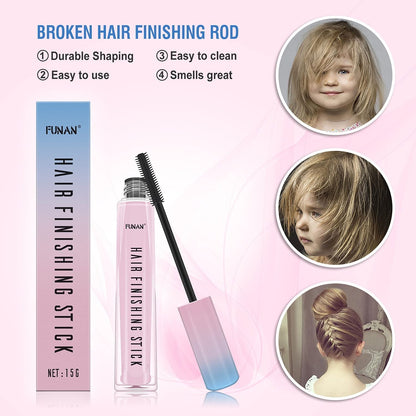Hair Feel Finishing Stick for Small Broken Hair, Stick, Gel Wax Women Naturally Refreshing