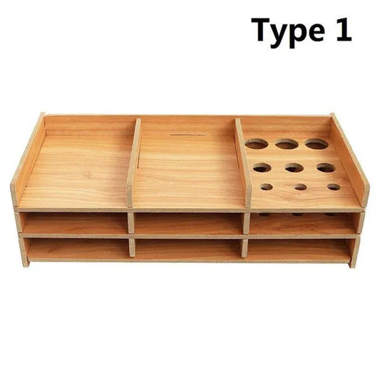 Diamond Painting Tool Tray Point Drill Pen Wood Organizer Holder Detachable Diamond embroidery Accessories - WORLD TIME VISITS