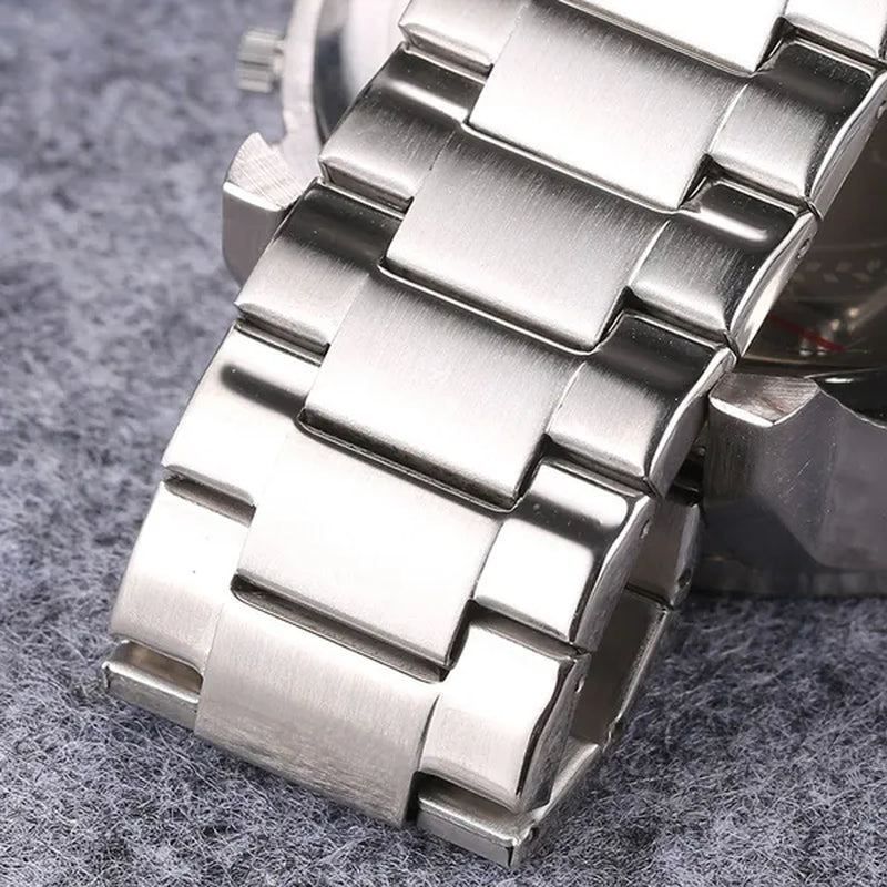 CAGARNY Brand Design Watch Man Fashion Luxury Gold Steel Bracelet Strap Quartz Wristwatches Business Male Gifts Watches NATATE