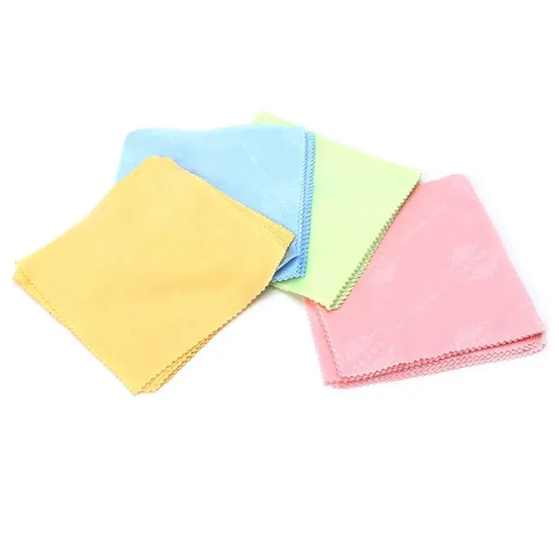 100PC Clean Polishing Cloth for Sterling Silver Gold Platinum Jewelry  Anti Dust VCZ