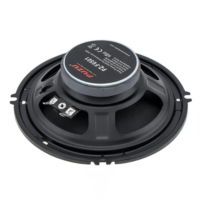 2Pcs 6.5 Inch 90W Full Range Frequency Car Audio Speaker Heavy Mid-Bass Ultra-Thin Modified Speakers