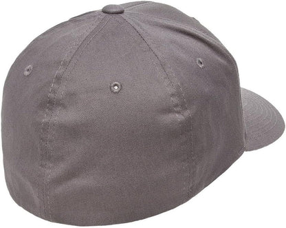 Mens Visor Baseball-Caps, Gray, 6 3/4-7 US
