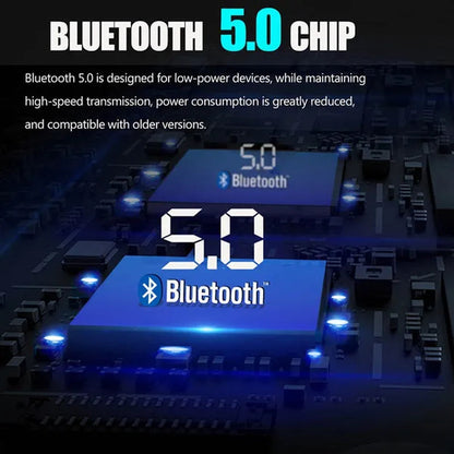 Bluetooth 5.0 FM Transmitter Car Kit MP3 Modulator Player Wireless Handsfree Audio Receiver Dual USB Fast Charger 3.1A