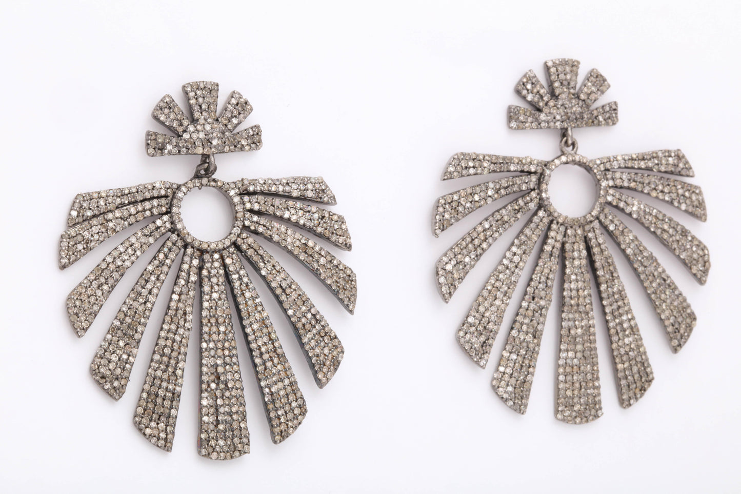 Diamond Scene New York 5.58 Carat Diamond Fashion Dangle Earrings