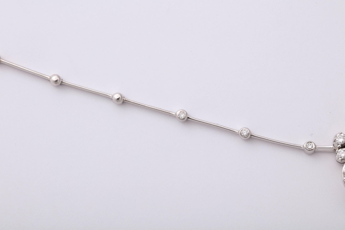 GIA Certified 2.05 Carat Round Diamond Solitaire 18k White Gold Necklace