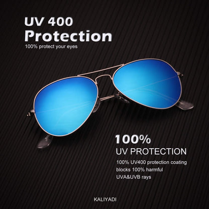 Classic Aviator Sunglasses for Men Women Driving Sun Glasses Polarized Lens UV Blocking