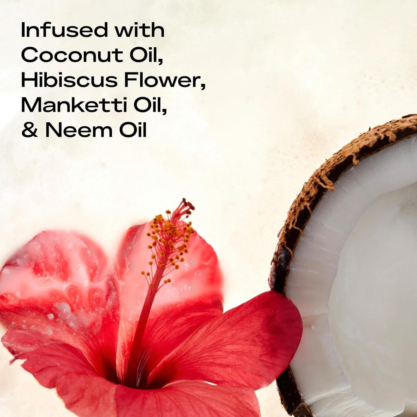 Shea Moisture Smooth & Shine Oil Coconut & Hibiscus for Lightweight, Luminous Shine, 3.3 Oz
