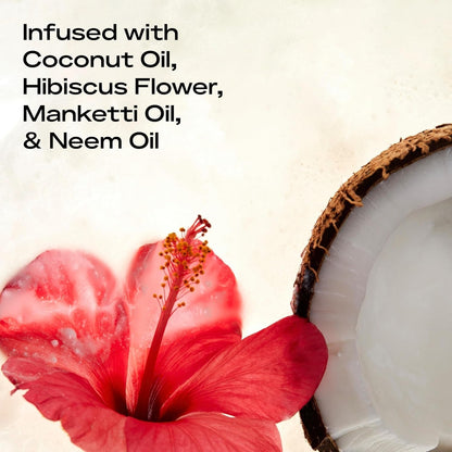 Shea Moisture Smooth & Shine Oil Coconut & Hibiscus for Lightweight, Luminous Shine, 3.3 Oz