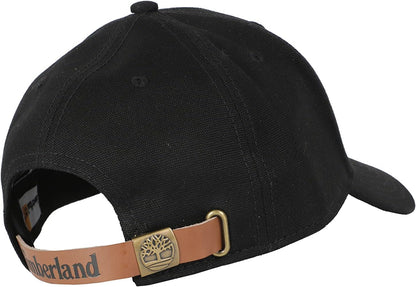 Men'S Baseball Cap with Leather Patch Logo