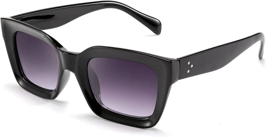 Classic Women Sunglasses Fashion Thick Square Sun Glasses Chunky Frame UV400 B2471