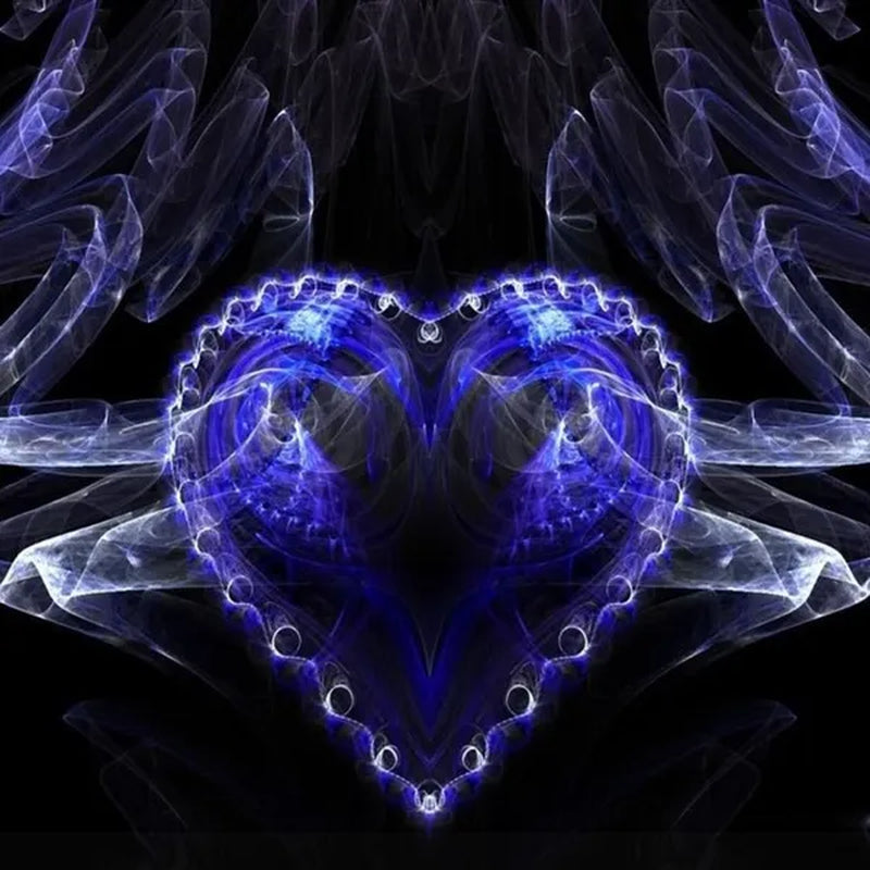 DIY 5D Diamond Painting Heart Full Drill with Number Kits Home Decor Wall Painting the Gift Arts and Crafts for Adults,Teenagers,The Old