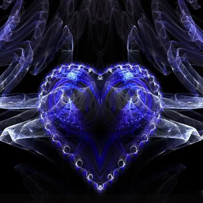 DIY 5D Diamond Painting Heart Full Drill with Number Kits Home Decor Wall Painting the Gift Arts and Crafts for Adults,Teenagers,The Old