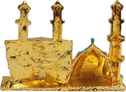 Muslim Religious Mecca Madina Showpiece for Car Dashboard, Home Temple, Shop Counter/Shelf, or Office Table (10538)