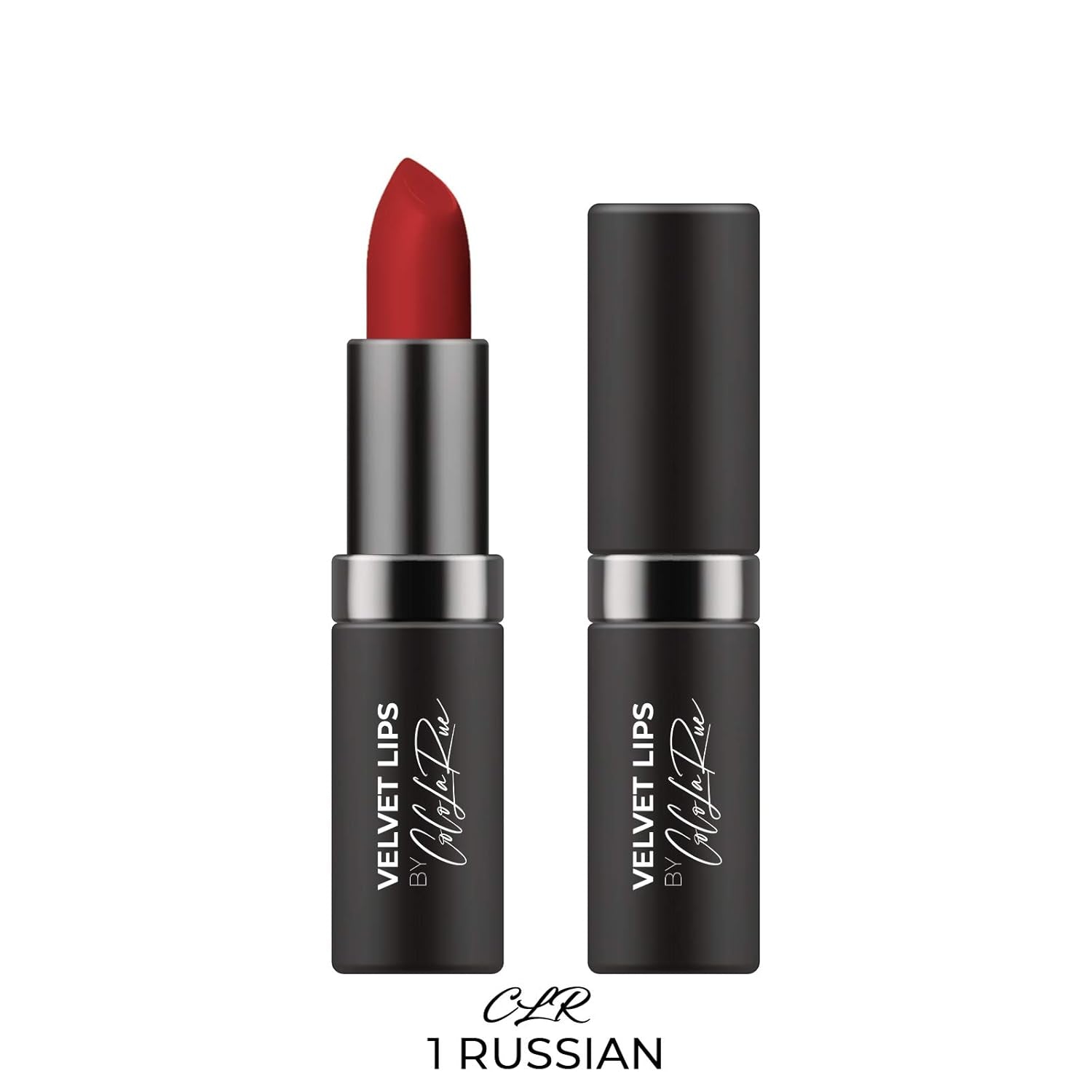 Coco La Rue Creamy Velvet Lipstick Lustrous Mauve Lipstick, High-Shine Plumping Lip Balm, Hydrating Lip Color (CLR-C 1 Russian) - WORLD TIME VISITS