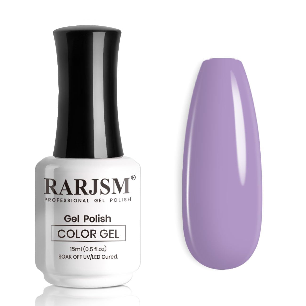 Gel Nail Polish Blue Purple 15Ml Dark Opaque Pastel Gel Polish Milky Bluish Purple 1 Piece Single Bottle Cool Tone Soak off at Home Salon DIY French Manicure Nails Art