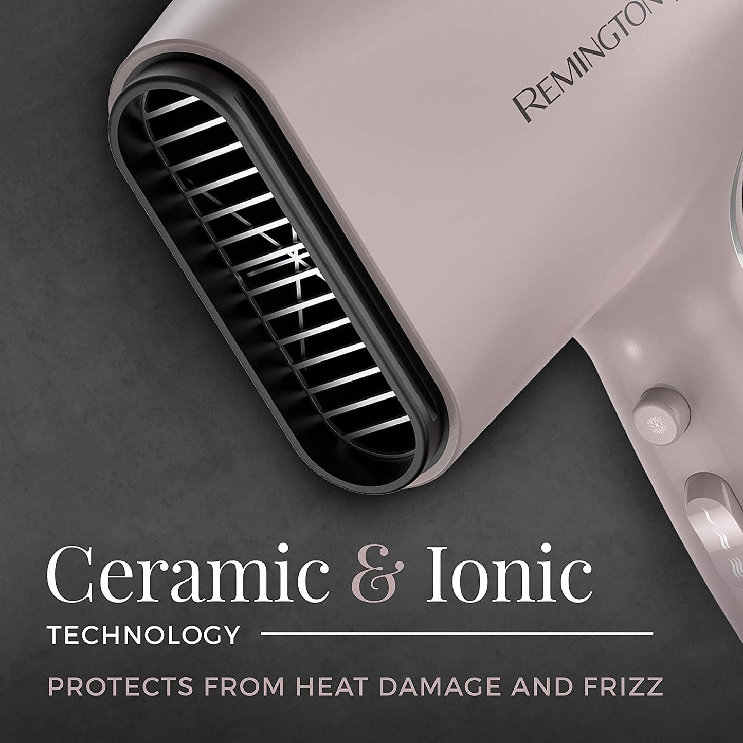 Pro Wet2Style Hair Dryer, with Ionic & Ceramic Drying Technology, Mauve, 1875 Watts of Drying Power