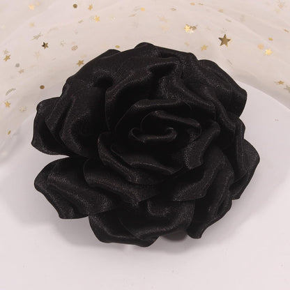 Rose Flower Brooch and Pin | Elegant Hair Clip and Accessory for Women'S Dress