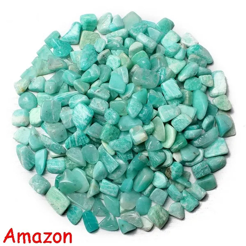 Natural Healing Crystal Mixed Stones Tumbled Chips Crushed Stone Gemstone Crystal Jewelry Aquarium Fish Tank Home Making Decoration