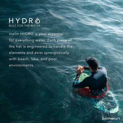 Trenches Icon Hydro, Performance Snapback Hat, Water-Resistant Flat Bill Caps for Men & Women, Golf, Running or Workout