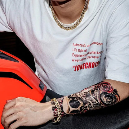 Iced Out Watch 18K Gold Diamond Miami Cuban Chain Link Choker Hip Hop Jewelry Gold Chain for Men Necklace Bracelet Ring Set