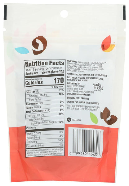 , Almonds Chocolate Dark, 6 Ounce