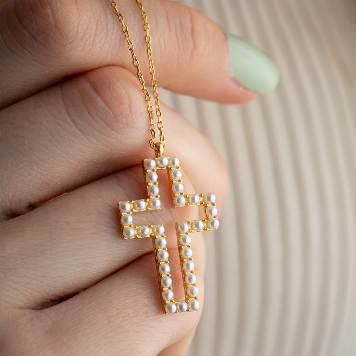 925 Sterling Silver Necklace for Women, Cross Necklace for Women and Girls Genuine Gems Zircon, Birthday and Christmas Jewelry Gift