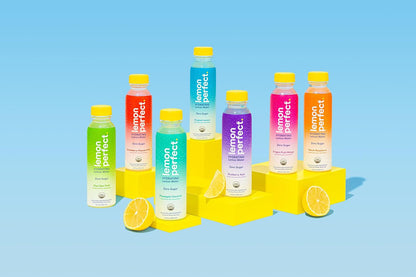 , Hydrating Organic Lemon Water, Zero Sugar, Flavored Water, Squeezed from Real Fruit, Plastic Neutral, No Artificial Ingredients, 6-Flavor Variety Pack (12Oz Bottles) 12Pk