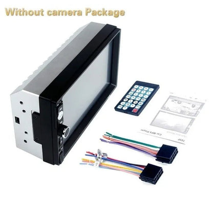 7" 2 Din Car Multimedia Player Audio Stereo Radio HD MP5 Touch Screen Mirror Link Bluetooth USB FM Autoradio
