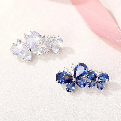 7 Colors New Rhinestone Brooches for Women Butterfly Brooch Wedding Fashion Jewelry Gift Women Cute Zinc Crystal Butterfly Enamel Pin Accessories Arrow - WORLD TIME VISITS