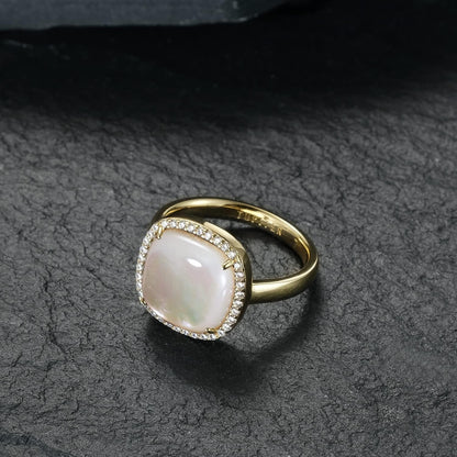 Gemstone Women'S Ring - Gemstone Women Ring, 0.47"/12Mm Birthstone Rings Jewelry for Valentine'S Day, Mother'S Day, Birthday Jewelry