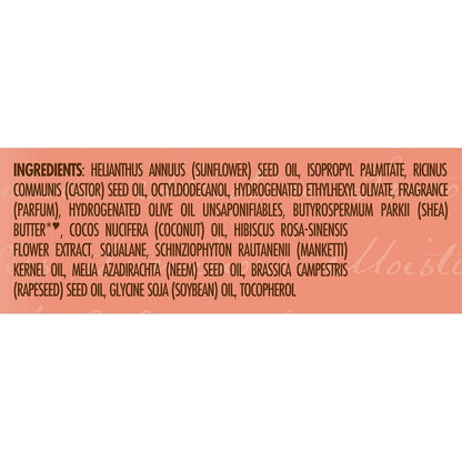 Shea Moisture Smooth & Shine Oil Coconut & Hibiscus for Lightweight, Luminous Shine, 3.3 Oz