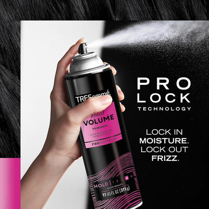 Hairspray, Total Volume, 2-Pack + Keratin Repair Hair Mask – Moisturizing Hair Spray, Anti-Frizz Hair Products (3 Piece Set)