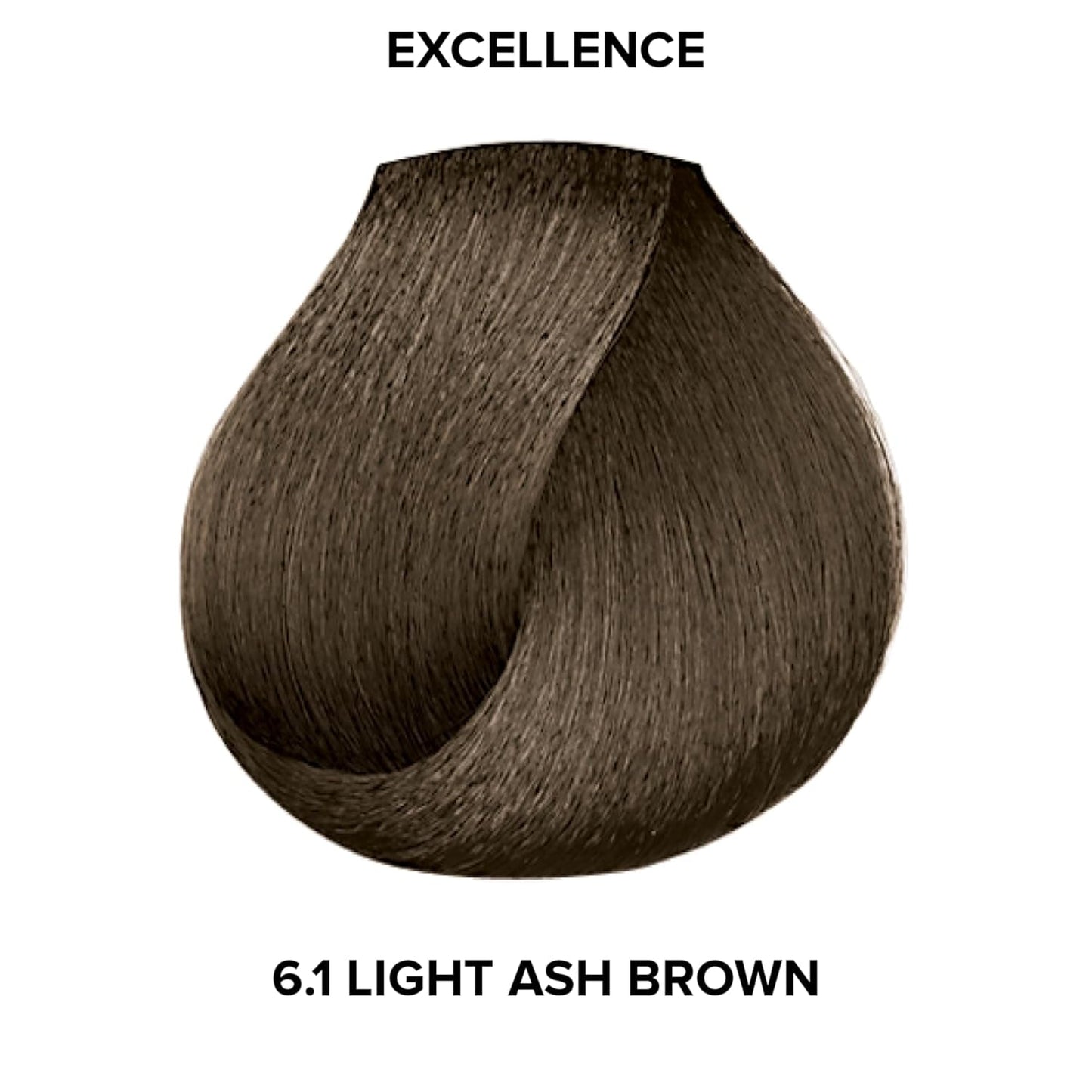L'Oréal Technique Excellence Crème Permanent Hair Color - Long-Lasting Hair Dye, Rich Formula with No-Drip Application, Superb Gray Coverage