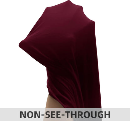 Non-See-Through Premium Jersey Maxi Hijab Head Scarf Wrap for Muslim Women