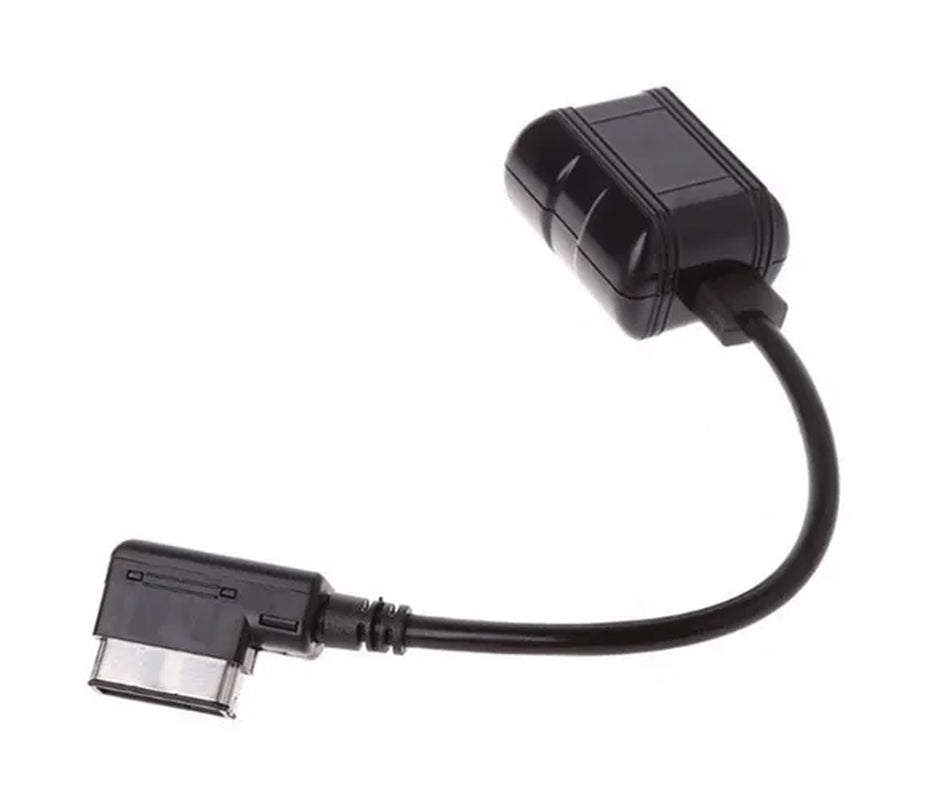 Car Bluetooth Wireless Module for Benz Radio Stereo Aux Cable Adapter MMI Socket Interface Audio Input
