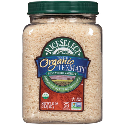 Organic Texmati White Rice, 32 Ounce (1 Count)