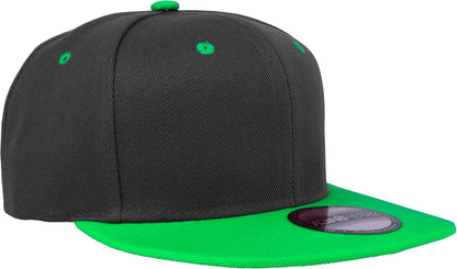 Snapback Hats for Men - Flat Bill Brim Baseball Cap Hat - Plain Blank Adjustable