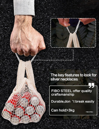 925 Sterling Silver Cross Necklace for Men - Waterproof Layered Sterling Silver Cross Pendant Necklaces Stainless Steel Cuban Link Herringbone Cross Chain Necklace Set Jewelry Gifts 16-30 Inches