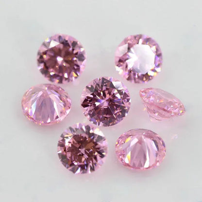 Round Brilliant Cut Moissanites Diamond Loose  Jewelry with