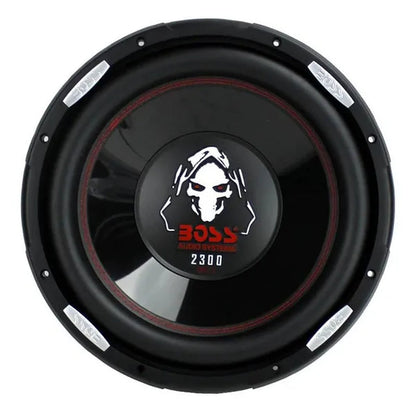 Boss Phantom 12 Inch 2300 Watt Max Power Car Audio Subwoofer with DVC Power