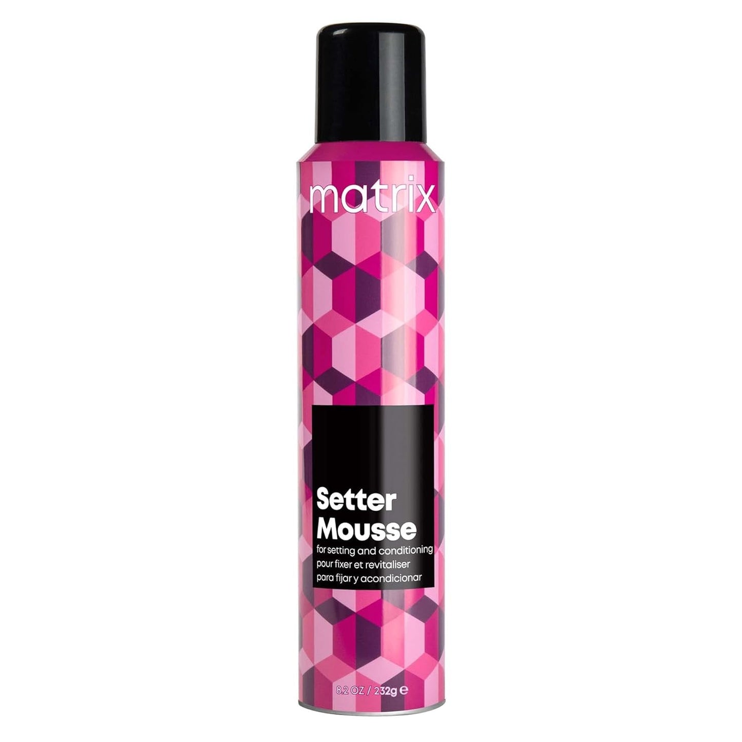 Setter Mousse - Provides Volumizing Lift and Shine, Humidity Resistant and Controls Frizz, for All Hair Types, Professional Hair Styling and Salon Styling Mousse, 8.2 Oz