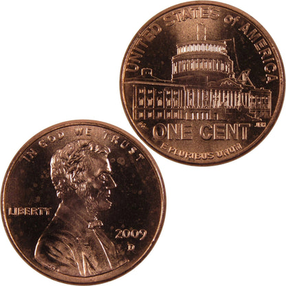 2009 D Presidency Lincoln Bicentennial Cent BU Uncirculated 1C Coin Master Coins