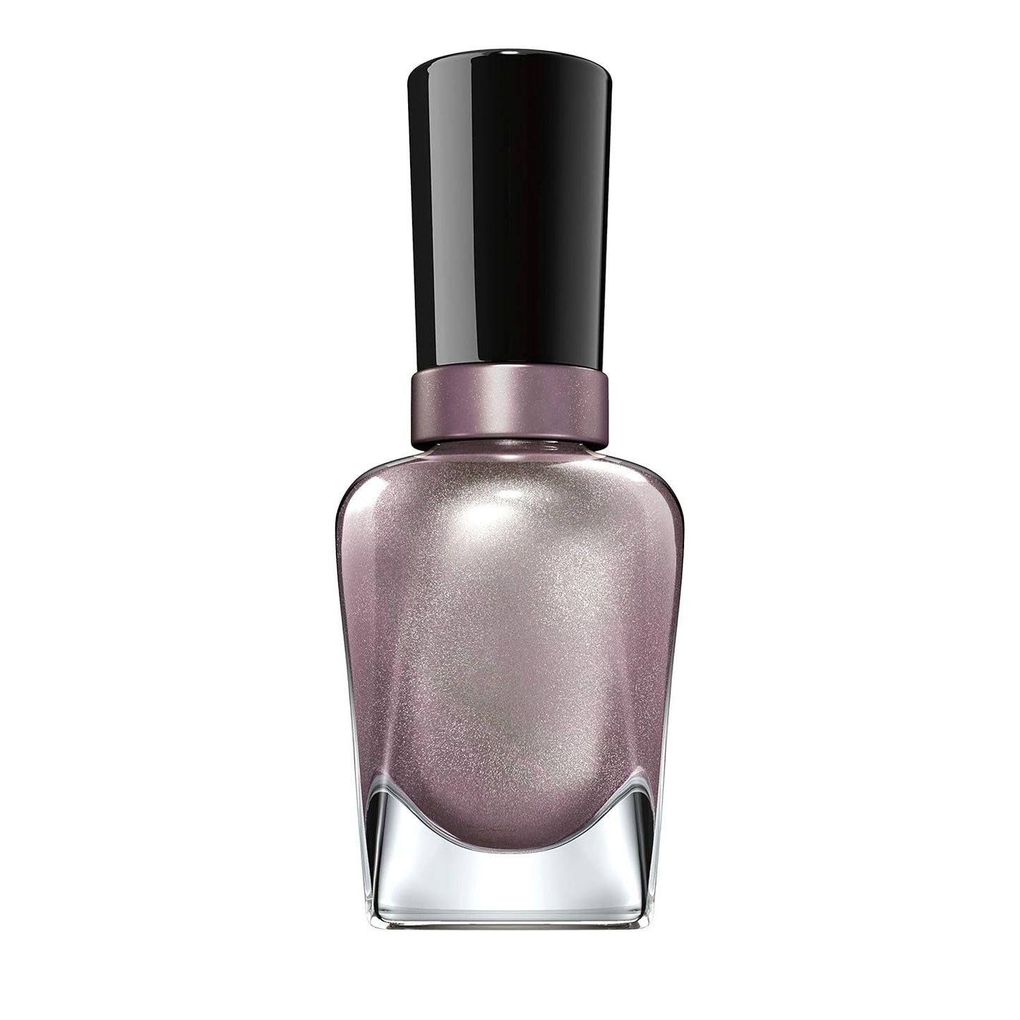 Miracle Gel™, Adrenaline Crush, Long Lasting, Gel-Like Formula, No UV Lamp Needed, Grey Glitter Nail Polish