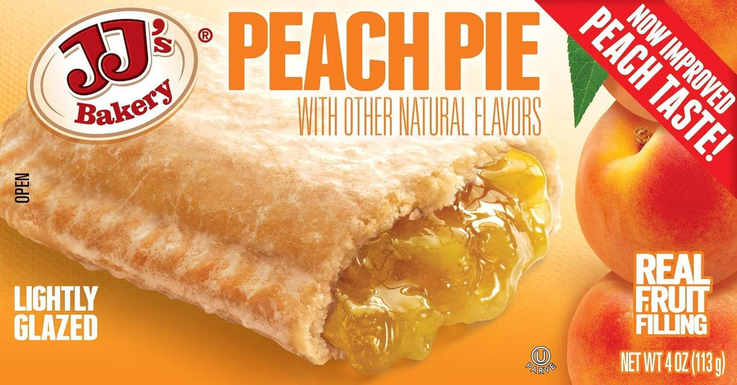 Assorted Variety Pack Snack Pies, Individual Dessert, Fresh-Baked, Perfect for Snacks, Nut-Free, Kosher Parve, 4 Oz Each (Pack of 6)