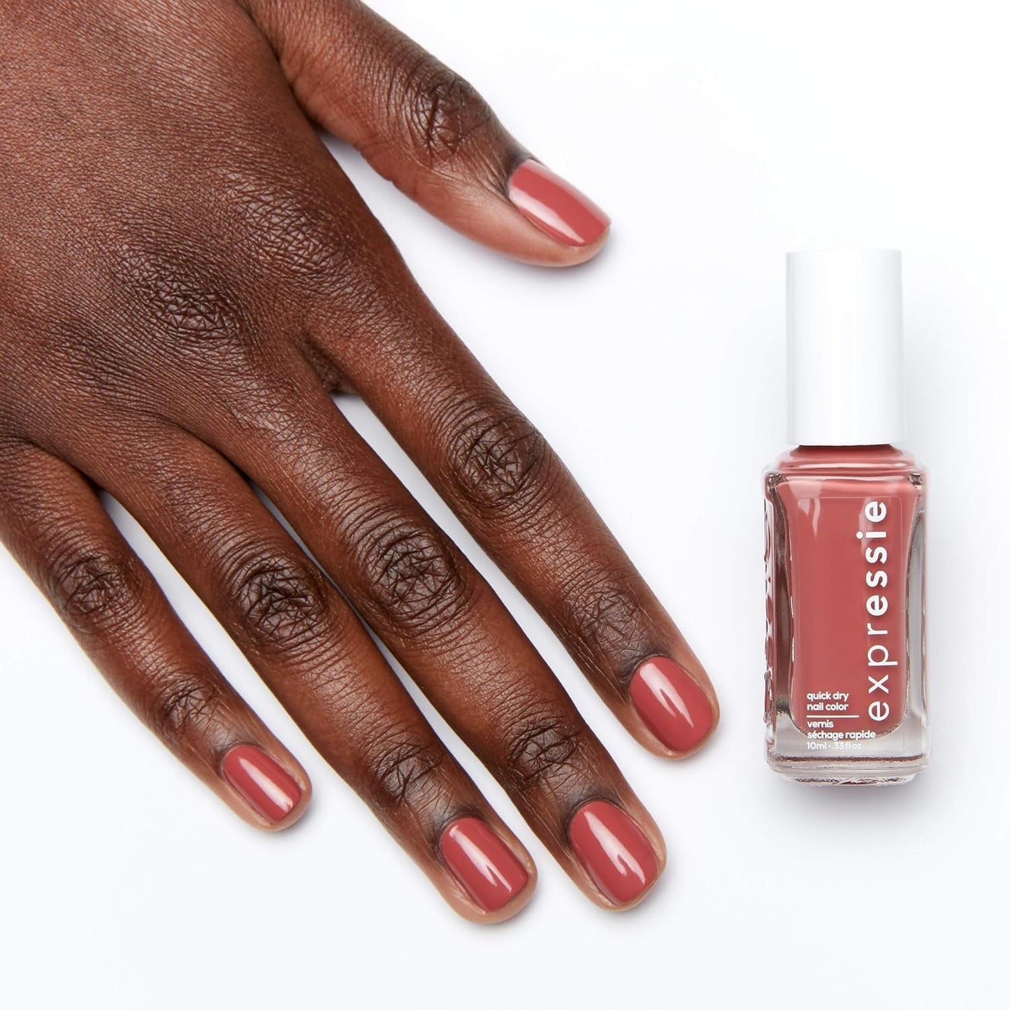 Expr, Quick-Dry Nail Polish, 8-Free Vegan, Nude Pink, Party Mix & Match, 0.33 Fl Oz (Pack of 2)