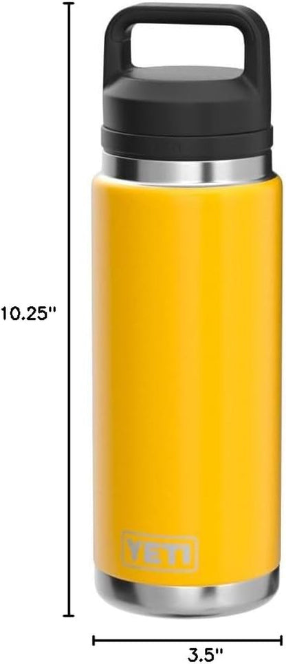 Rambler 26 Oz Bottle, Vacuum Insulated, Leakproof, Stainless Steel with Chug Cap
