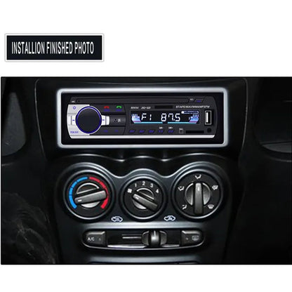 Newest 1 Din In-Dash Car Stereo Radio 12V Bluetooth Handsfree MP3 Audio Player Support USB/SD MMC Port 12V Car Stereo FM Radio MP3 Audio Player 1 Din Autoradio